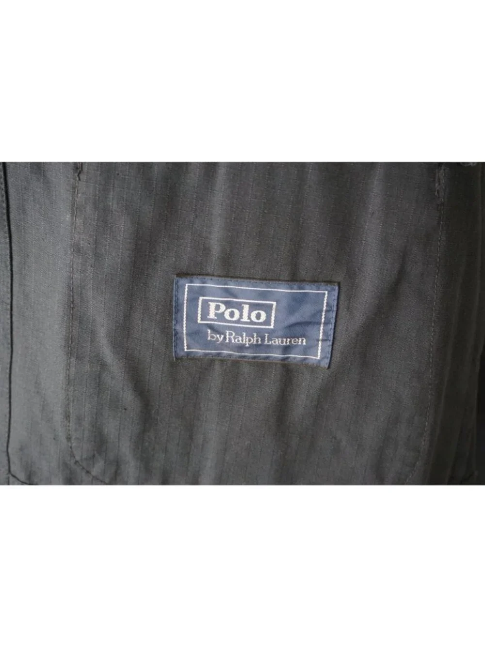 Polo Ralph Lauren Navy Blue Utility Jacket Coat Rip Stop Sz 38S BRAND NEW